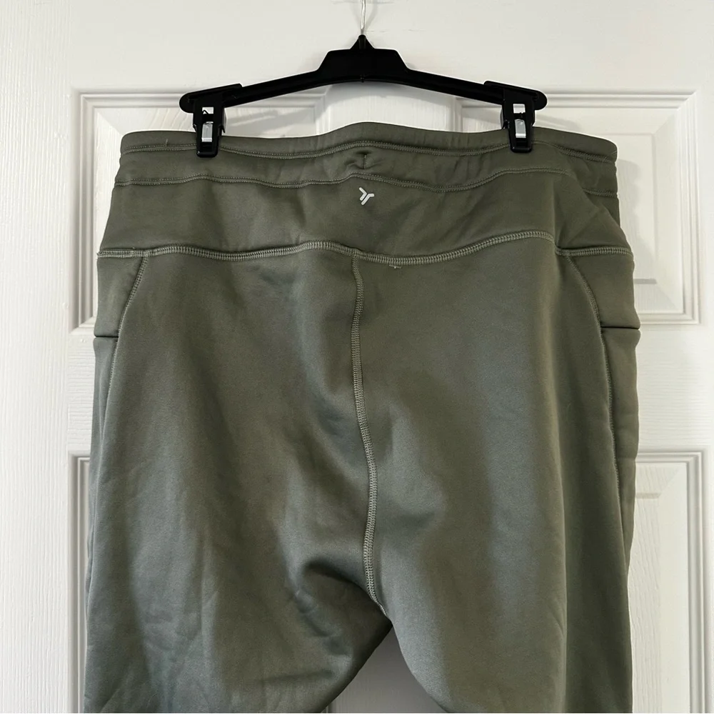 NWT Old Navy Ultracoze Green High rise leggings size XL - Picture 5 of 8